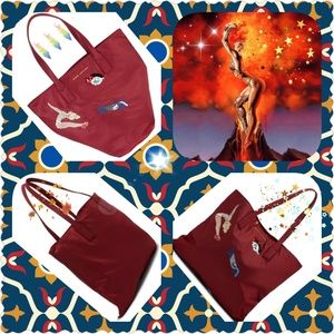 Marc Jacobs "Vintage Collage Wingman" Tote